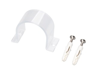 Держатель MOONLIGHT-D30-CLIP-TN CLEAR (Arlight, Пластик)