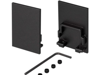 Заглушка SL-COMFORT-3551 BLACK глухая (Arlight, Металл)