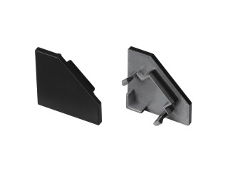 Заглушка SL-KANT-H18 FLAT BLACK глухая (Arlight, Пластик)