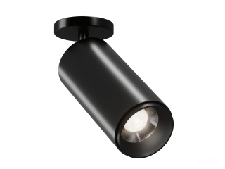 Накладной светильник HOKASU Tube ON Zoom (85-160/ral9005 – 20w/4090/12-50deg)