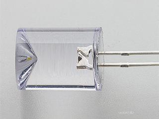 Светодиод ARL 2-10823UWC-5cd (ANR, 10мм (цилиндр))