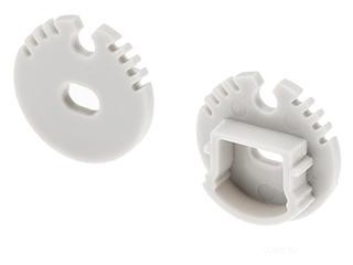 Заглушка ROUND-D20 с отверстием (Arlight, Пластик)