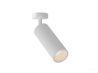 Накладной светильник HOKASU Tube ON (55-120/ral9003 – 10w/4090/10deg)