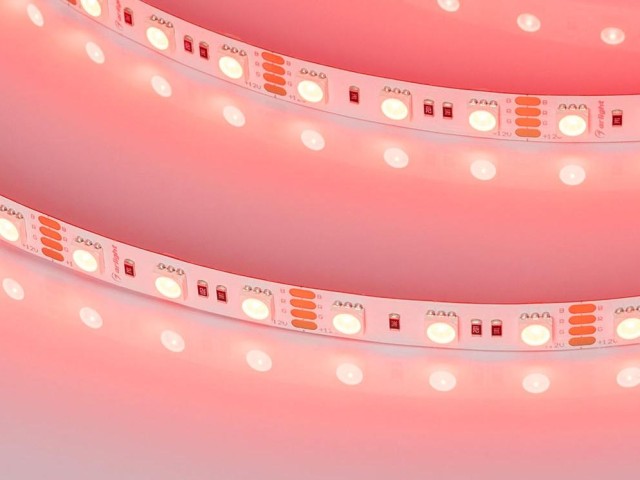 Лента RT-B72-10mm 12V RGB (15 W/m, IP20, 5060, 5m) (Arlight, 15 Вт/м, IP20) фото:8