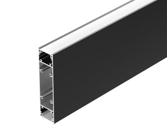 Профиль SL-LINE-25100-DUAL-2500 BLACK (Arlight, Алюминий) фото:8