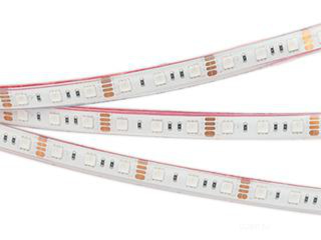 Лента герметичная RTW-PFS-B60-13mm 12V RGB (14.4 W/m, IP68, 5060, 5m) (Arlight, -) фото:8