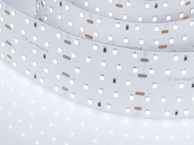 Лента S2-2500 24V White 5500K 52mm (2835, 420 LED/m, LUX) (Arlight, 30 Вт/м, IP20) фото:7