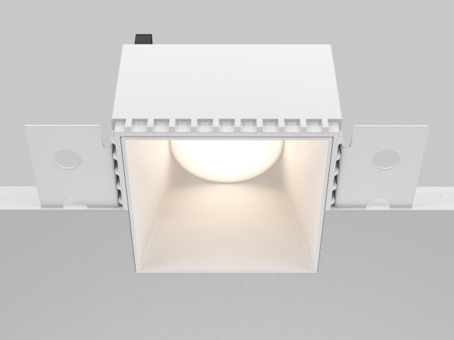 Встраиваемый светильник Technical DL051-01-GU10-SQ-W фото:5