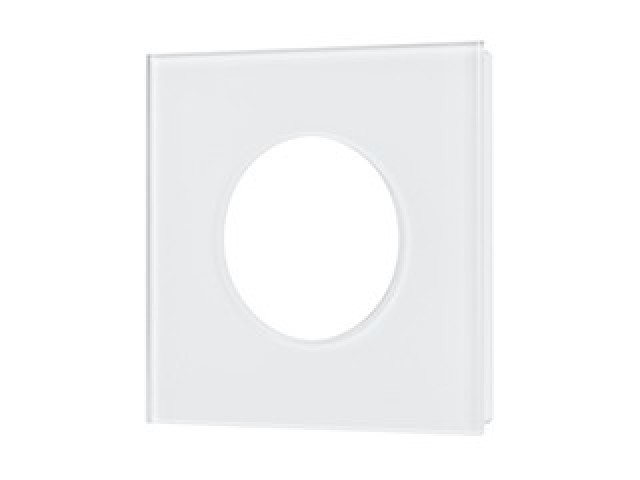 Рамка стеклянная FRM-GLARE-GC-1-WH (Arlight, -) фото:1