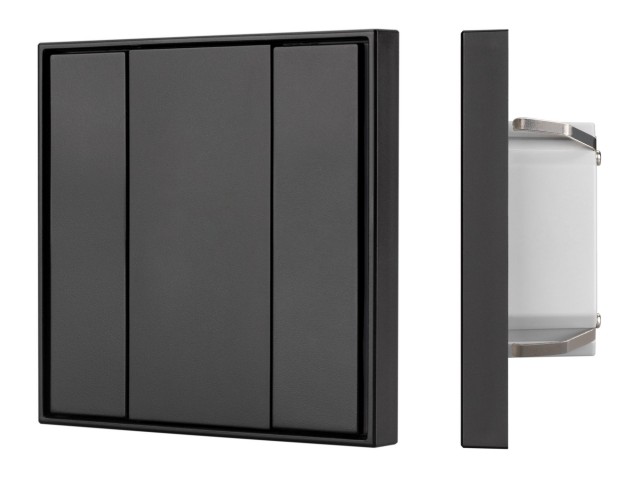 INTELLIGENT ARLIGHT Панель KNX-223-2-BLACK (BUS) (IARL, IP20 Пластик, 3 года) фото:4