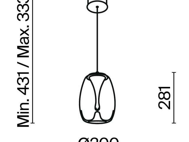 Подвесной светильник Maytoni MOD282PL-L8G3K1 фото:15