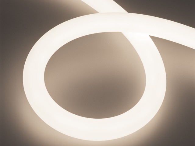 Лента герметичная MOONLIGHT-TOP-A336-D30mm 24V Day4000 (14.4 W/m, IP65, 5m, wire x1) (Arlight, Вывод прямой, 3 года) фото:1