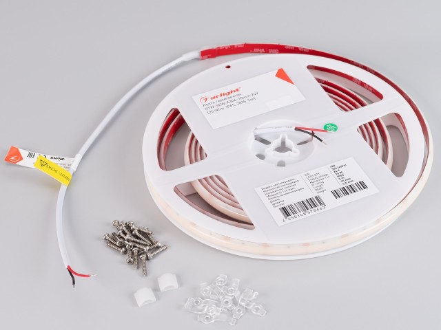 Лента герметичная RTW-SEW-A304-10mm 24V Warm3500 (25 W/m, IP65, 2835, 5m) (Arlight, 5 лет) фото:5