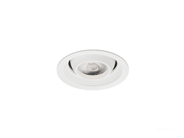 Cветильник HOKASU DOT HS80 IN Spin Prom (RAL9003/60deg — 5K/10-30W/CRI90) фото:1