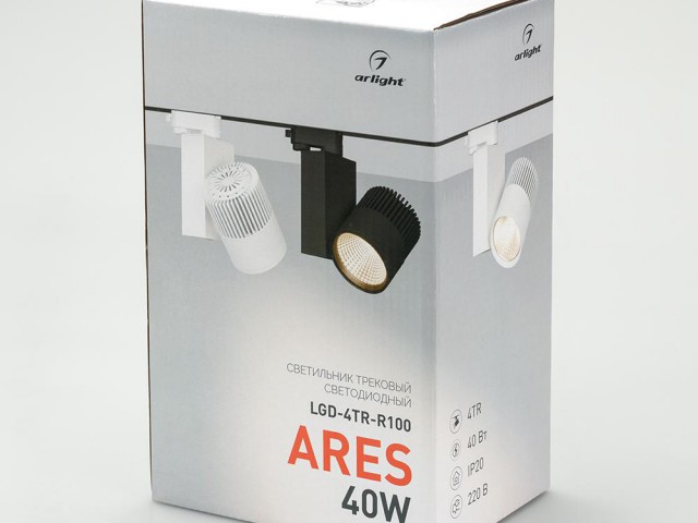 Светильник LGD-ARES-4TR-R100-40W Warm3000 (WH, 24 deg) (Arlight, IP20 Металл, 3 года) фото:6