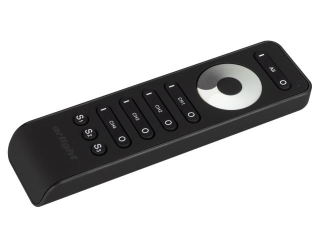 Пульт SMART-R33-DIM Black (4 канала, 2.4G) (Arlight, IP20 Пластик, 5 лет) фото:6