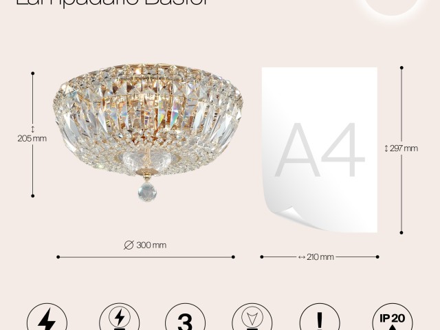Люстра Maytoni DIA100-CL-03-G фото:17