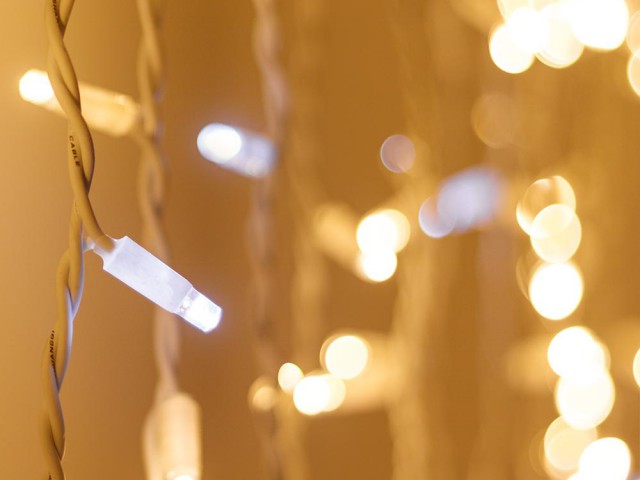 Светодиодная гирлянда ARD-CURTAIN-PRO-2000x3000-WHITE-760LED-FLASH WARM/WHITE (230V, 70W) (Ardecoled, IP65) фото:3