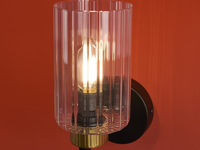 Настенный светильник (бра) Freya FR2051WL-01BBS1 фото:1