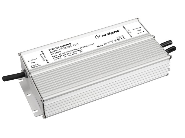 Блок питания ARPV-UH24800-PFC (24V, 33.3A, 800W) (Arlight, IP67 Металл, 7 лет) фото:3