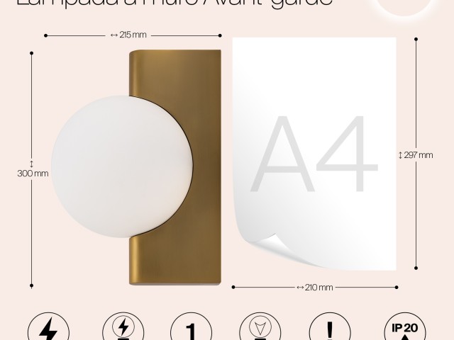 Настенный светильник (бра) Maytoni MOD324WL-01BS фото:1