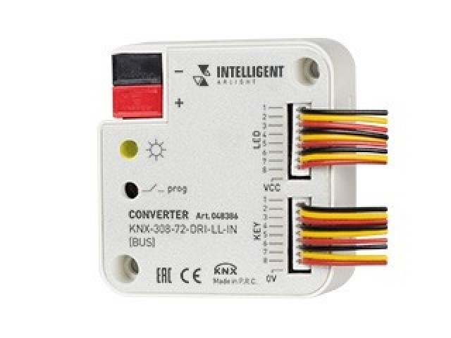 INTELLIGENT ARLIGHT Конвертер KNX-308-72-DRI-LL-IN (BUS) (IARL, IP20 Пластик, 2 года) фото:2