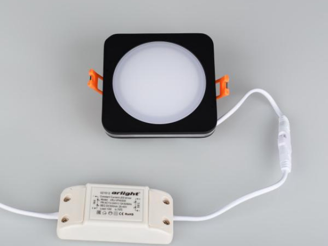 Светодиодная панель LTD-96x96SOL-BK-10W Day White (Arlight, IP44 Пластик, 3 года) фото:8