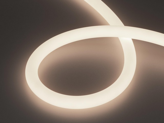 Лента герметичная MOONLIGHT-TOP-A336-D18mm 24V Day4000 360deg (14.4 W/m, IP65, 2835, 5m, wire x1) (Arlight, Вывод прямой, 3 года) фото:5