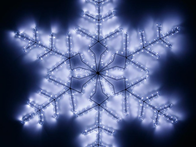 Фигура ARD-SNOWFLAKE-M3-920x920-432LED White (230V, 27W) (Ardecoled, IP65) фото:2