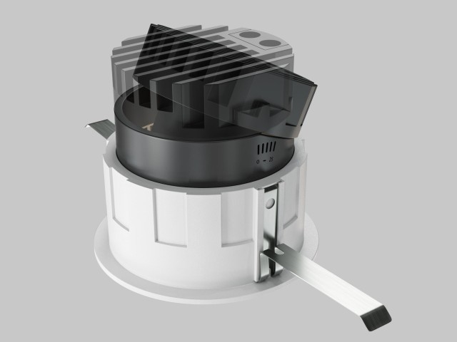 Встраиваемый светильник Technical DL057-10W3K-W фото:10