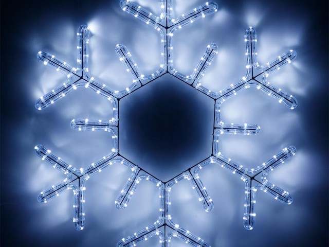 Фигура ARD-SNOWFLAKE-M5-600x600-216LED White (230V, 15W) (Ardecoled, IP65) фото:2