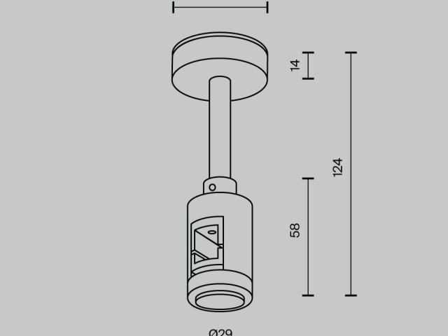 Комплектующие для трековой системы Technical TRA156C-B1-B фото:1