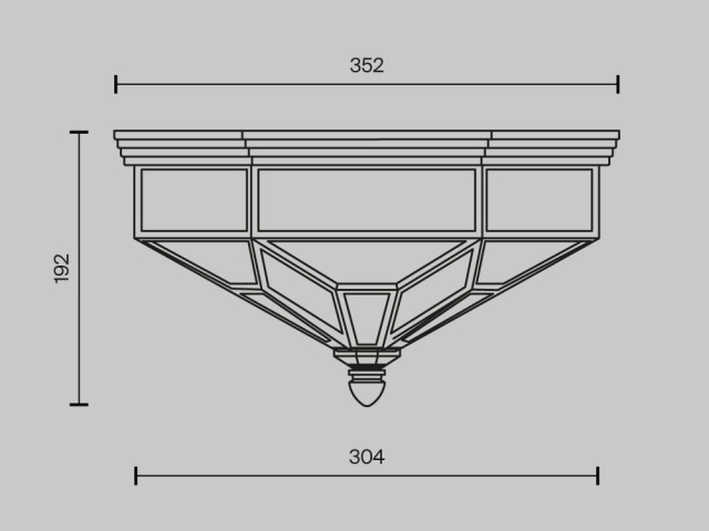 Потолочный светильник Maytoni H356-CL-03-BZ фото:25