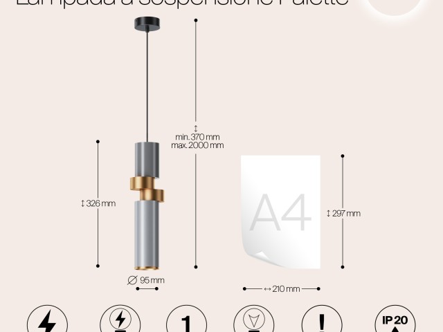 Подвесной светильник Maytoni MOD303PL-01CFL2 фото:13
