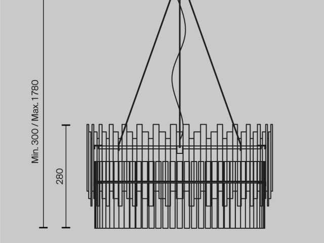 Подвесной светильник Maytoni MOD135PL-06BS фото:6
