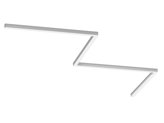 Светильник HOKASU Z 35/40 (RAL9003/4x1250mm-90/LT70 — 4K/104W) фото:1