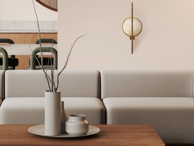Настенный светильник (бра) Maytoni MOD099WL-01G фото:16