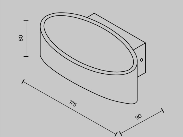 Настенный светильник (бра) Technical C806WL-L5B фото:8