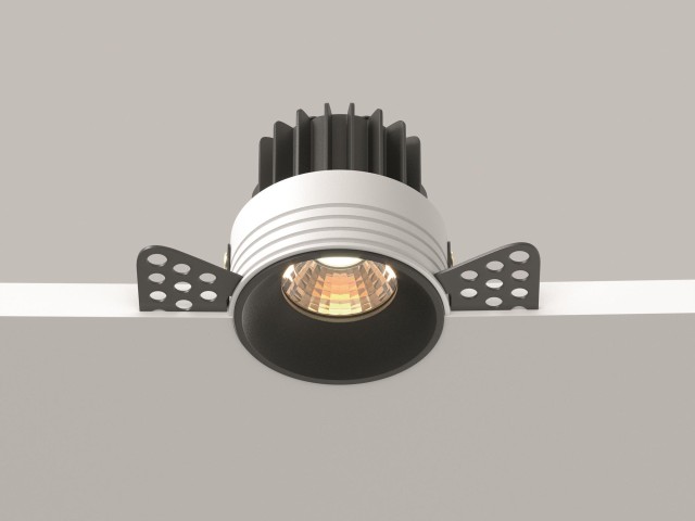 Встраиваемый светильник Technical DL058-7W3K-TRS-B фото:3