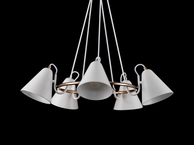 Люстра Freya FR8001PL-05WG фото:3