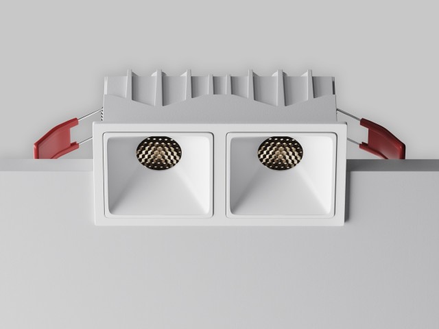 Встраиваемый светильник Technical DL043-02-10W4K-SQ-W-1 фото:93