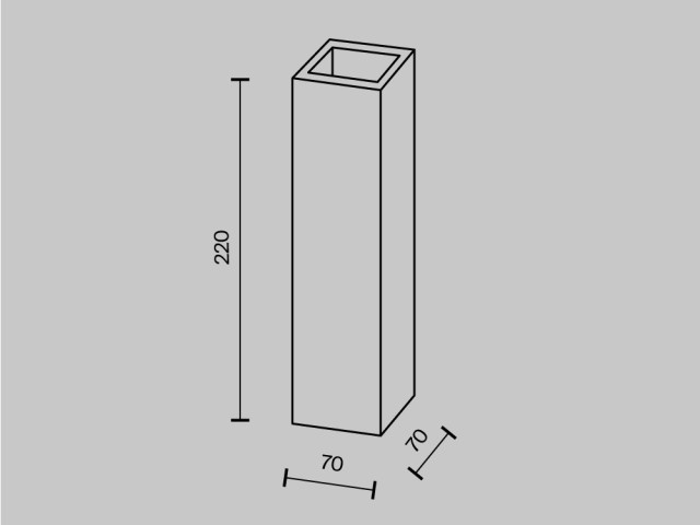 Настенный светильник (бра) Technical C190-WL-02-W фото:13