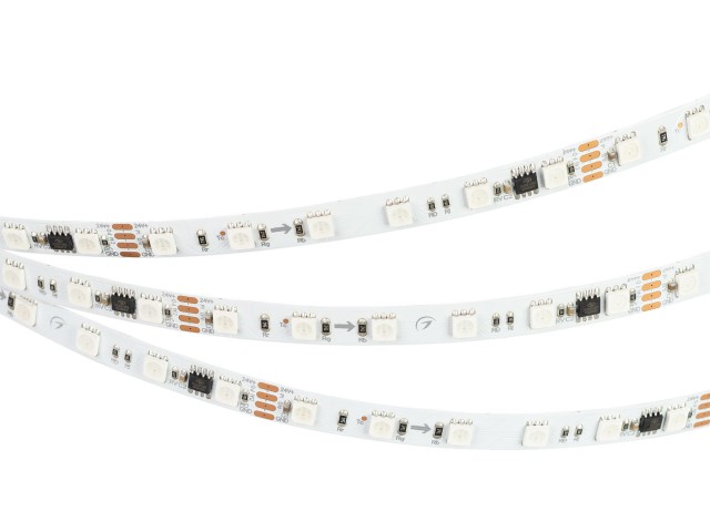 Лента DMX-B60-10mm 24V RGB-PX6 (15 W/m, IP20, 5060, 5m) (Arlight, -) фото:5