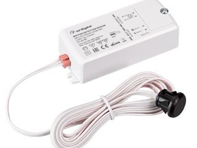ИК-датчик SR2-IN-S98x35-200W-WH (230V, 5A, DOOR) (Arlight, IP20 Пластик, 5 лет) фото:2