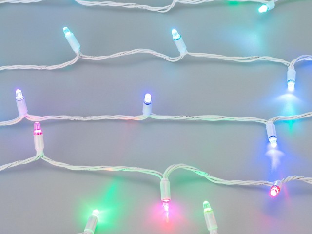 Светодиодная гирлянда ARD-STRING-CLASSIC-15000-WHITE-100LED-LIVE RGB-SPI (12V, 53W) (Ardecoled, IP65) фото:2