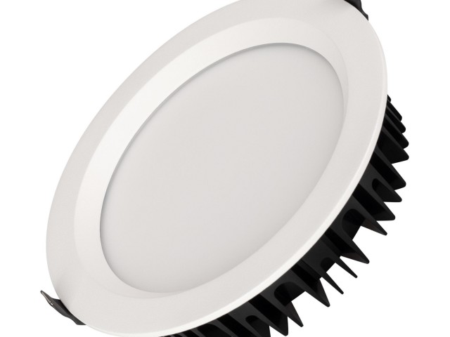 Светильник MS-MIST-BUILT-R220-30W Warm3000 (WH, 110 deg, 230V) (Arlight, IP54 Металл, 5 лет) фото:4