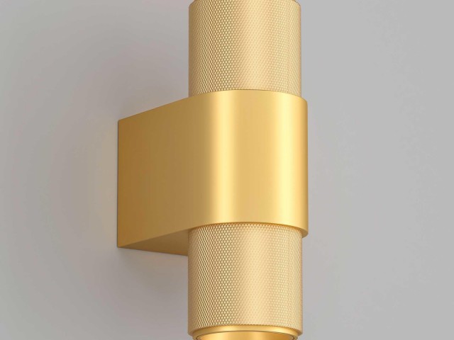 Светильник SP-SPICY-WALL-MINI-TWIN-S104x39-2x3W Day4000 (GD, 40 deg, 230V) (Arlight, IP20 Металл, 3 года) фото:1