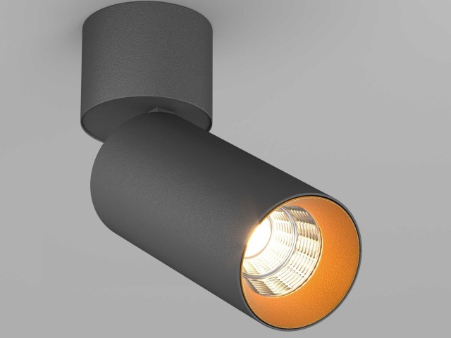 Светильник SP-POLO-SURFACE-FLAP-R65-8W Day4000 (BK-GD, 40 deg) (Arlight, IP20 Металл, 3 года) фото:4