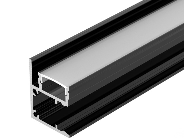 Профиль WALL-2228-2000 ANOD BLACK (Arlight, Алюминий) фото:5