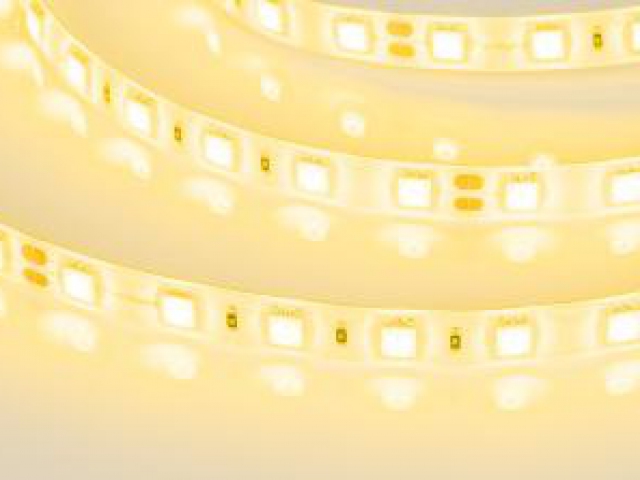 Лента RTW 2-5000SE 24V Yellow 2x (5060, 300 LED, LUX) (Arlight, 14.4 Вт/м, IP65) фото:7